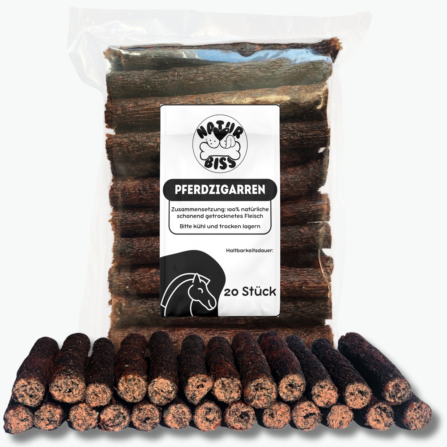 Hundezigarren 20 Stück (12cm)